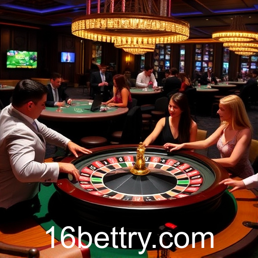 A Experiência Realista dos Jogos 'Live Dealer' no 16bet